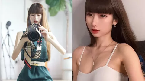 台湾网美吃霸王餐