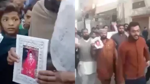 巴基斯坦强奸犯街头游行